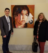 Fremont High senior selected as the first place winner of the Utah Senate Visual Arts Competition