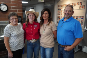 Rocky Mountain Student Kenna Hodson Awarded Jr High Goat Tying National Champion