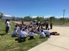 During Career Day, West Haven 6th Grade students learn what it takes to be a police officer