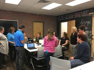 West Haven Academic Team visits the Weber School District Tech Shed