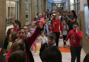 West Haven Elementary Hosts Annual Hawk Walk