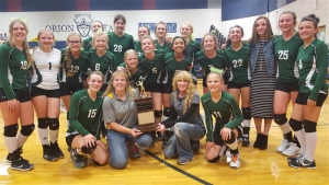 Wahlquist wins Junior High Volleyball Championship