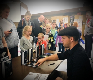 Riverdale Elementary held its Fall Literacy kickoff. 