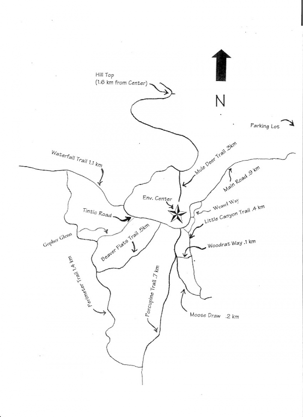 Hiking Trail Map